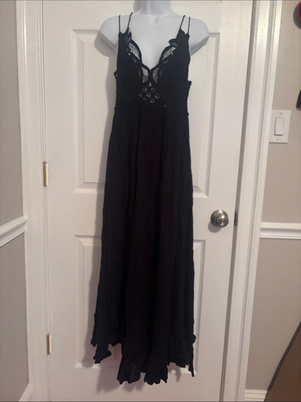 FP One by Free People Maxi Dress with Spaghetti Straps